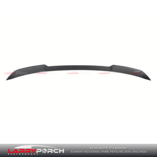Coupe TKT Style Carbon Fiber Middle Spoiler for Porsche Cayenne 9Y0.1 (2018‑2023)