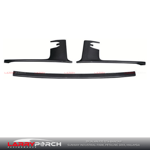 GTS Dual Day Running Light Carbon Fiber Mesh Decorative Strip for Porsche Cayenne 9Y0.2