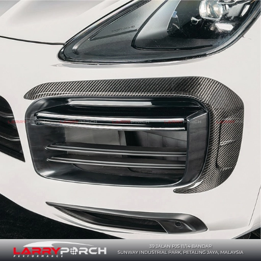 GTS MSY Style Front Bumper Grille Frame for Porsche Cayenne 9Y0.1 2018-2023