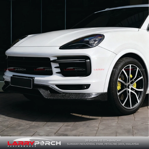 Low-End TKT Style Front Lip Assembly for Porsche Cayenne 9Y0.1 (2018-2023)