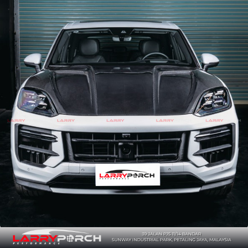 TKT Style Carbon Fiber Hood for Porsche Cayenne 9Y0.2