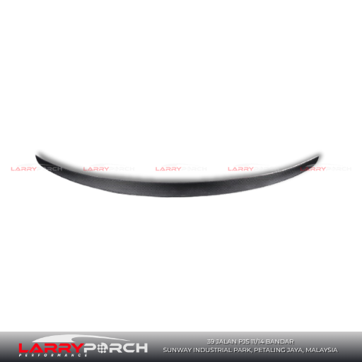 TKT Style Carbon Fiber Middle Spoiler for Porsche Cayenne 9Y0.1 (2018-2023) Stick-on Type