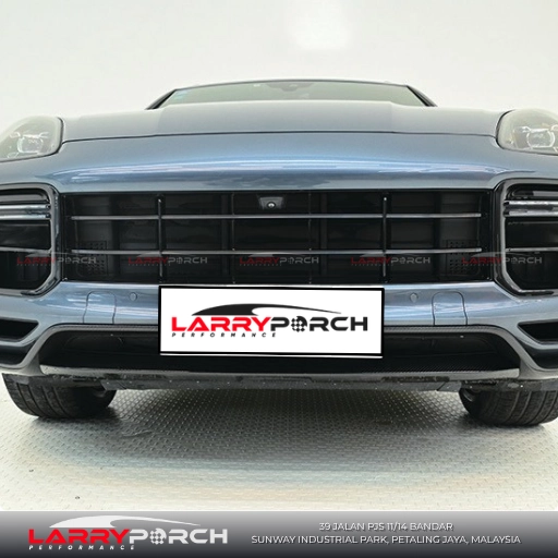 Turbo GT Style Carbon Fiber Front Lip for Porsche Cayenne 9Y0.1 (2018-2023)