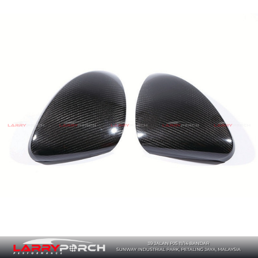 Carbon fiber mirror cover for Porsche Panamera 970 larryporch selangor