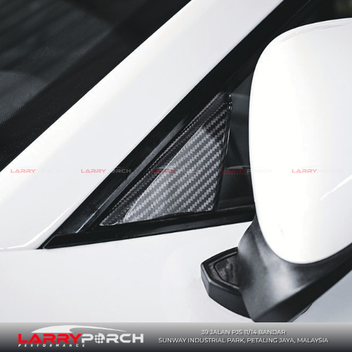 Porsche-911-carrera-Carbon-fibre-A-column-trim