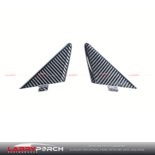 Porsche-carrera-Carbon-Fibre-A-pillar-window-trim-LarryPorch