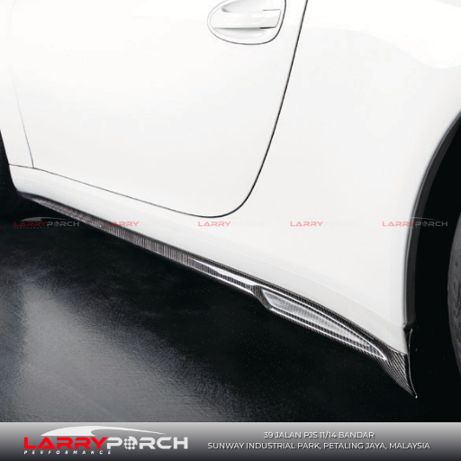 Porsche-carrera-Carbon-Fibre-Upgrade-Turbo-SD-side-skirts-LarryPorch