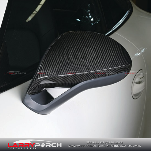 Porsche-carrera-Carbon-Fibre-side-mirror-cover-LarryPorch