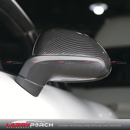 Porsche-carrera-Carbon-Fibre-side-mirror-cover-LarryPorch
